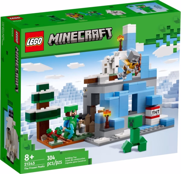 LEGO Minecraft 21243 Die Vereisten Gipfel