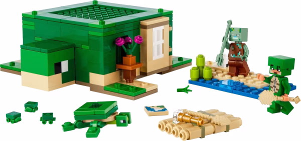 LEGO Minecraft 21254 Das Schildkrötenstrandhaus – Bild 2