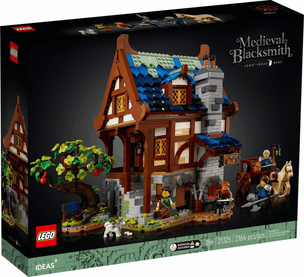 LEGO Ideas 21325 Mittelalterliche Schmiede