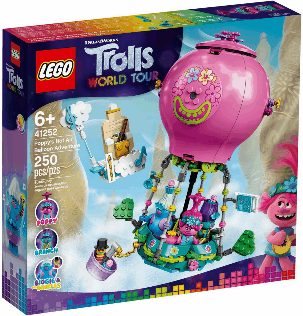 LEGO Trolls World Tour 41252 Poppys Heißluftballon
