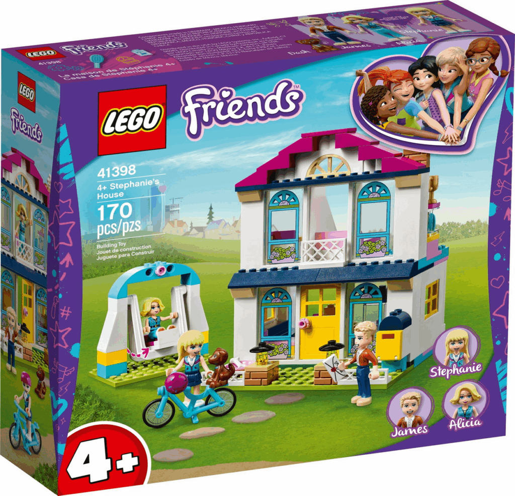 LEGO Friends 41398 4+ – Stephanies Familienhaus