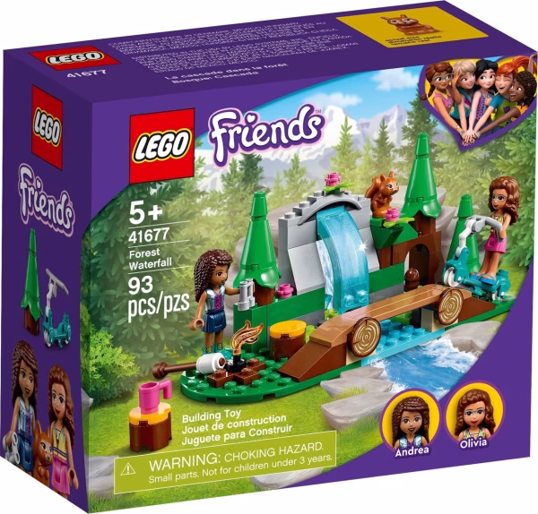 LEGO Friends 41677 Wasserfall im Wald
