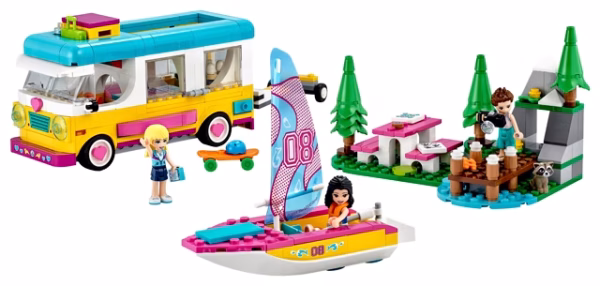 LEGO Friends 41681 Wohnmobil- und Segelbootausflug – Bild 2