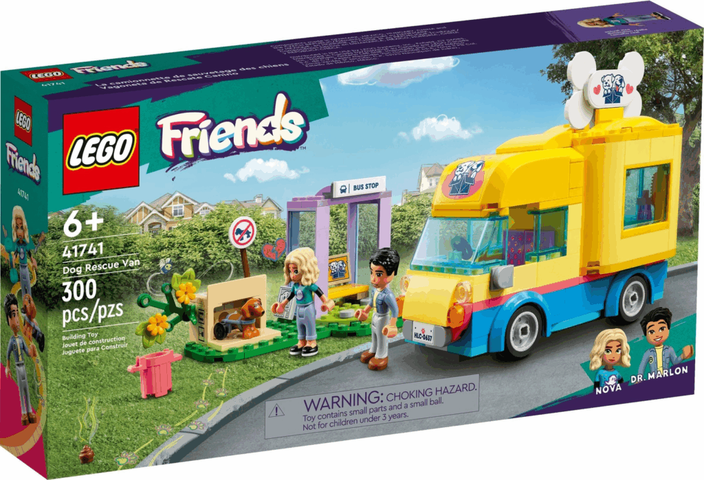 LEGO Friends 41741 Hunderettungswagen