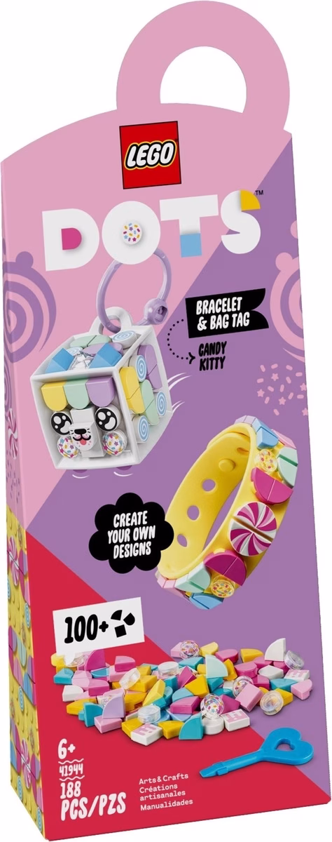 LEGO Dots 41944 Candy Kitty Armband & Taschenanhänger