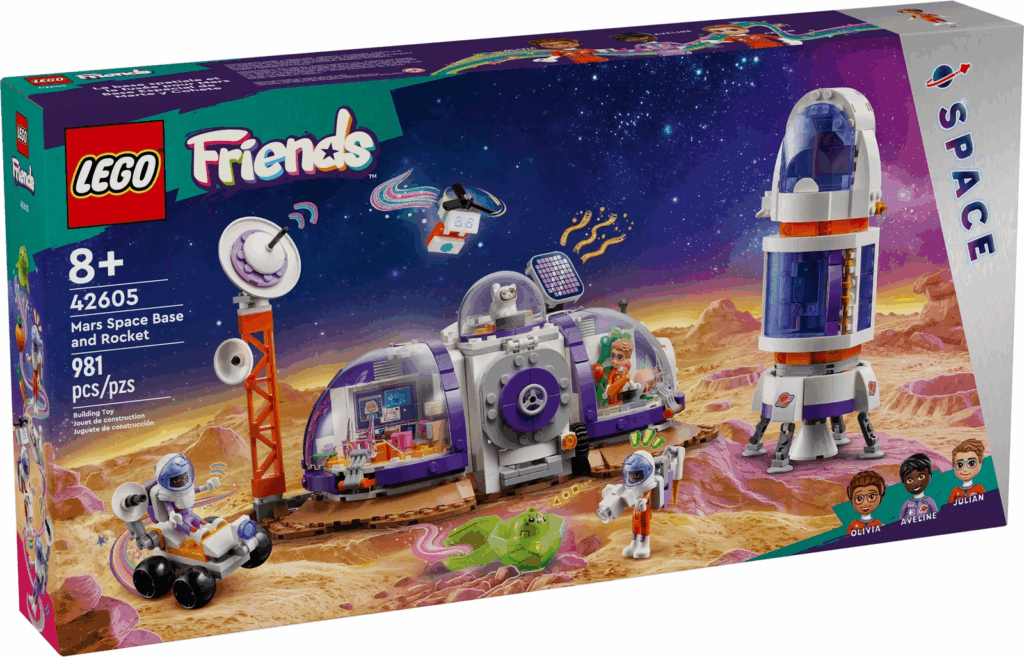 LEGO Friends 42605 Mars-Raumbasis mit Rakete