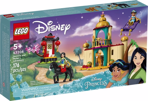 LEGO Disney 43208 Jasmins und Mulans Abenteuer