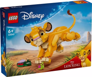 LEGO Disney 43243 Simba, das Löwenjunge des Königs