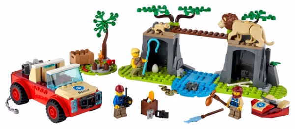 LEGO City 60301 Tierrettungs-Geländewagen – Bild 2