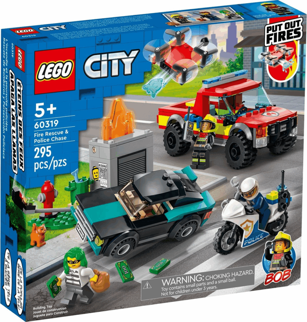 LEGO City 60319 Löscheinsatz und Verfolgungsjagd
