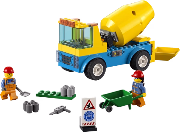 LEGO City 60325 Betonmischer – Bild 2