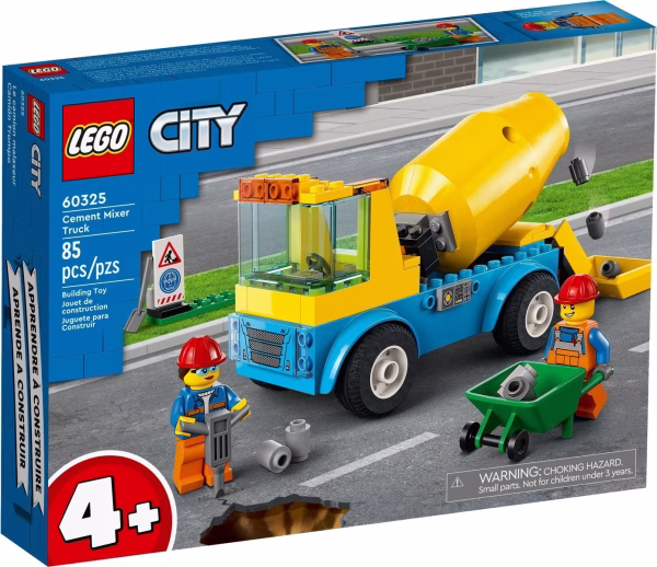LEGO City 60325 Betonmischer