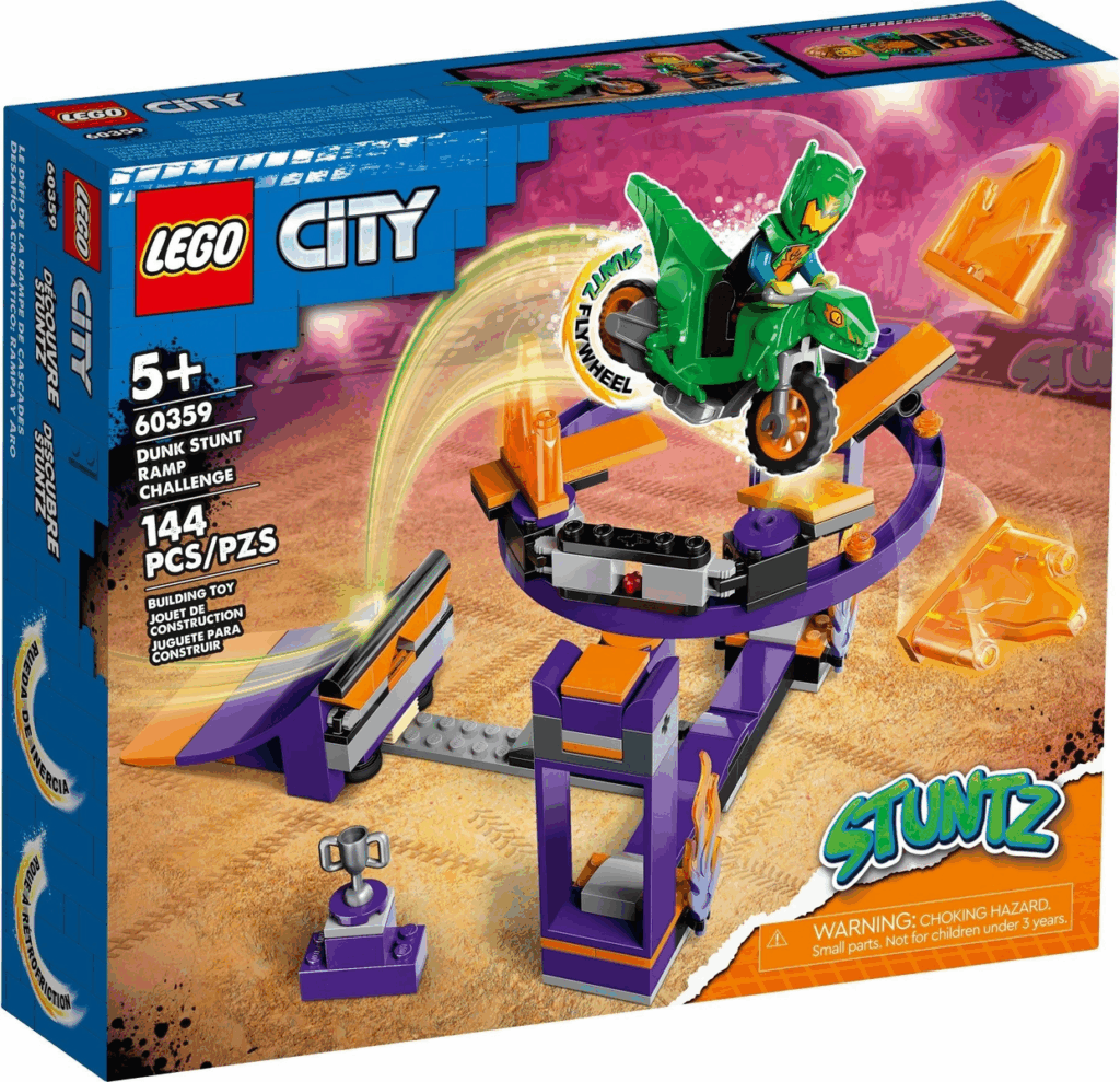 LEGO City 60359 Stuntrampe mit Dunk-Challenge