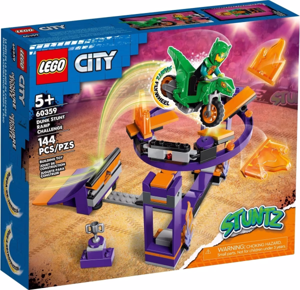 LEGO City 60359 Stuntrampe mit Dunk-Challenge