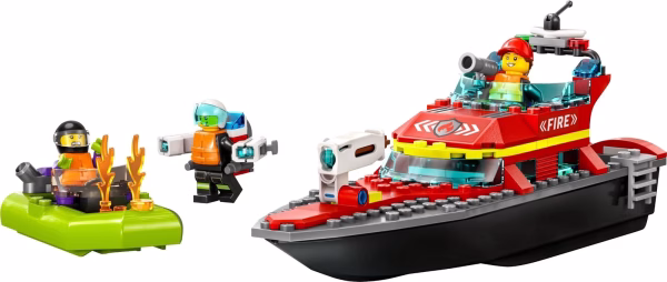 LEGO City 60373 Feuerwehrboot – Bild 2