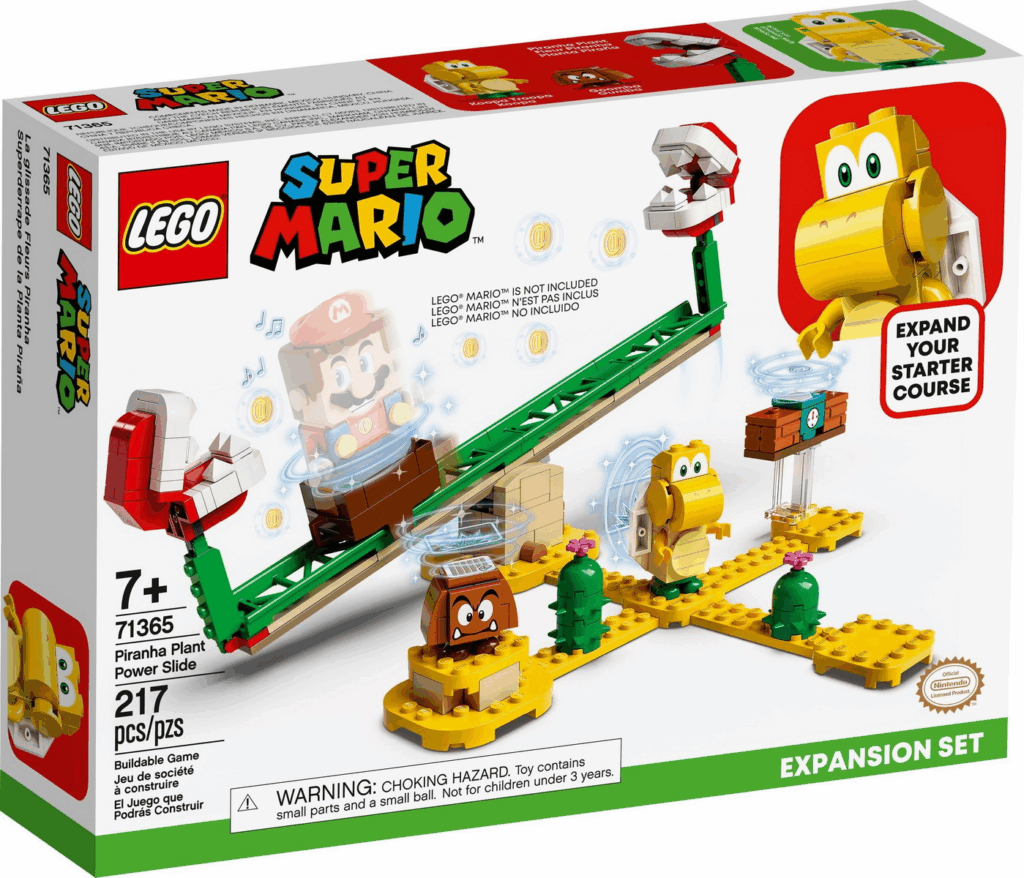 LEGO Super Mario 71365 Piranha-Pflanze-Powerwippe – Erweiterungsset