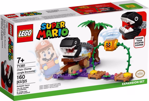 LEGO Super Mario 71381B Begegnung mit dem Kettenhund – Erweiterungsset (B-Ware)