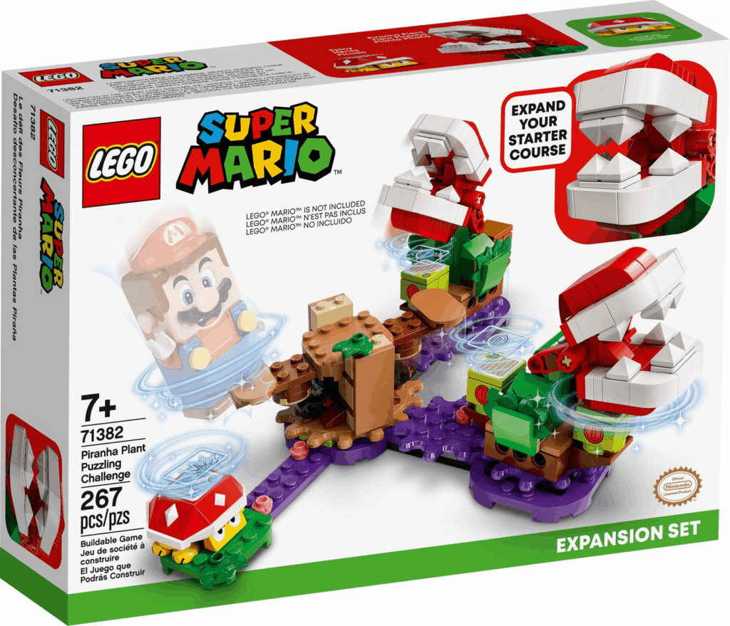 LEGO Super Mario 71382 Piranha-Pflanzen-Herausforderung – Erweiterungsset