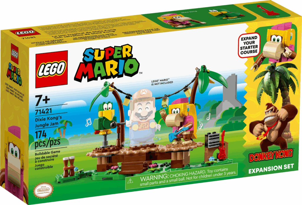 LEGO Super Mario 71421 Dixie Kongs Dschungel-Jam – Erweiterungsset