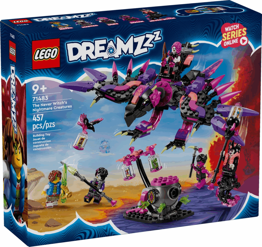 LEGO Dreamzzz 71483 Die Albtraumkreaturen der Nimmerhexe