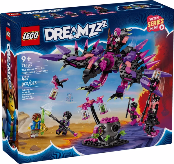 LEGO Dreamzzz 71483 Die Albtraumkreaturen der Nimmerhexe