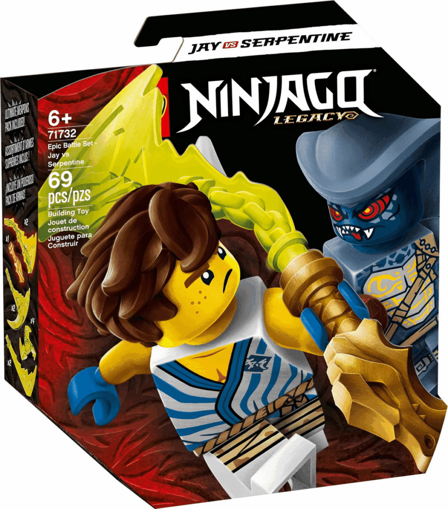 LEGO Ninjago 71732 Battle Set: Jay vs. Serpentine