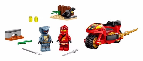 LEGO Ninjago 71734 Kais Feuer-Bike – Bild 2
