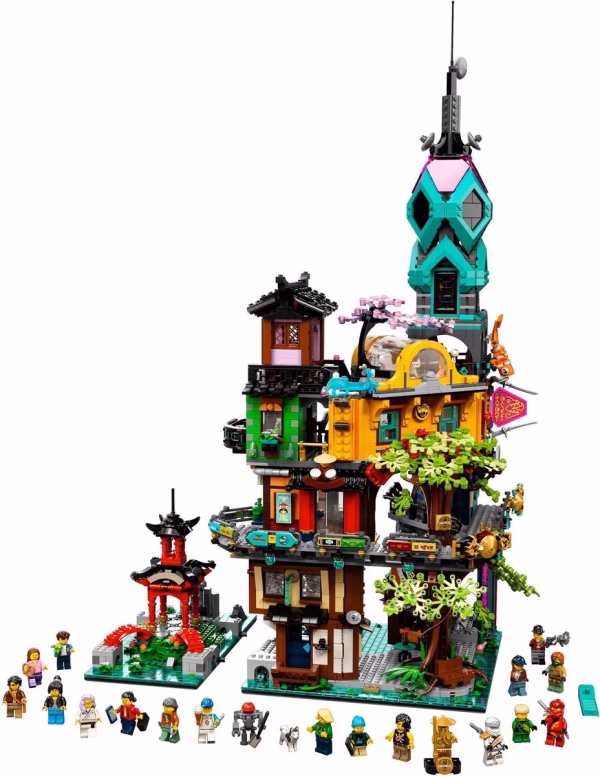 LEGO Ninjago 71741 Die Gärten von NINJAGO® City – Bild 2