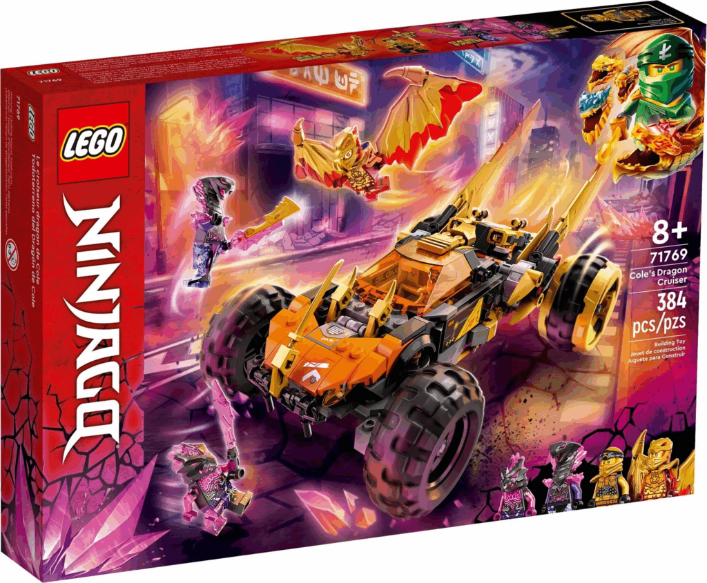 LEGO Ninjago 71769 Coles Drachen-Flitzer