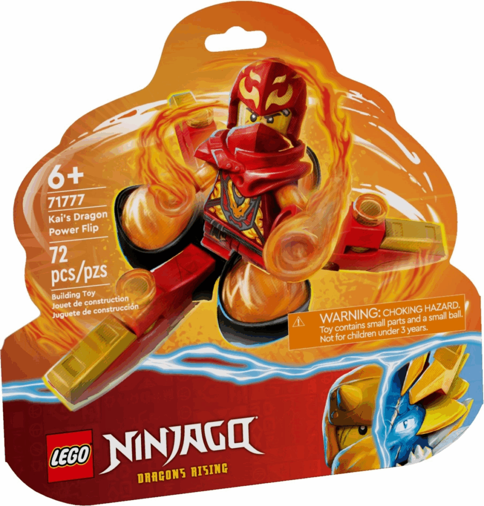 LEGO Ninjago 71777 Kais Drachenpower-Spinjitzu-Flip