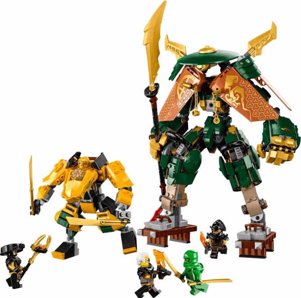 LEGO Ninjago 71794 Lloyds und Arins Training-Mechs – Bild 2
