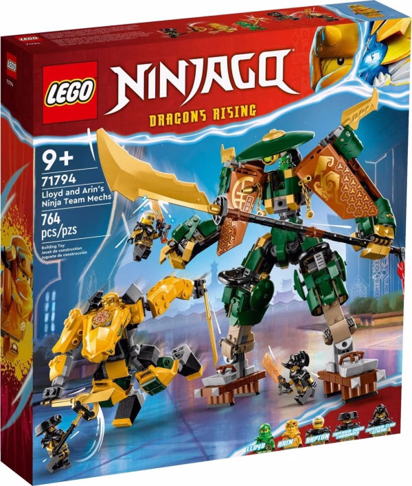 LEGO Ninjago 71794 Lloyds und Arins Training-Mechs