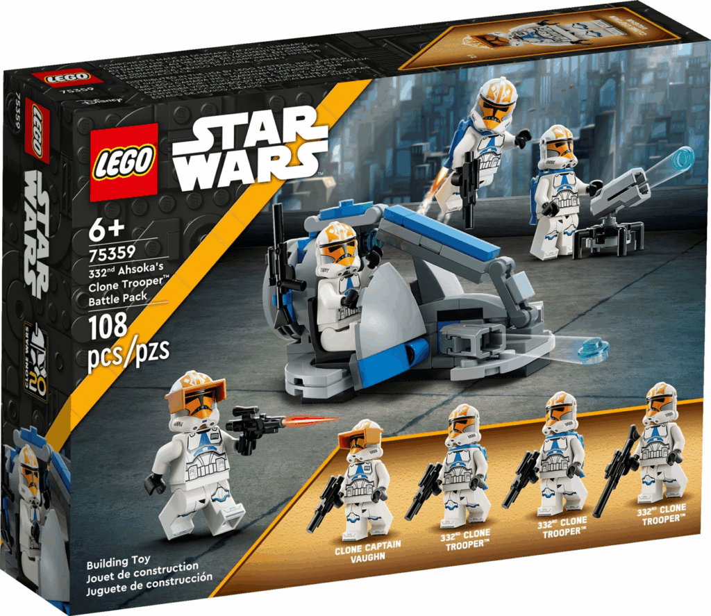 LEGO Star Wars 75359 Ahsokas Clone Trooper™ der 332. Kompanie – Battle Pack