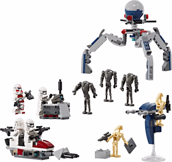 LEGO Star Wars 75372 Clone Trooper™ & Battle Droid™ Battle Pack – Bild 2