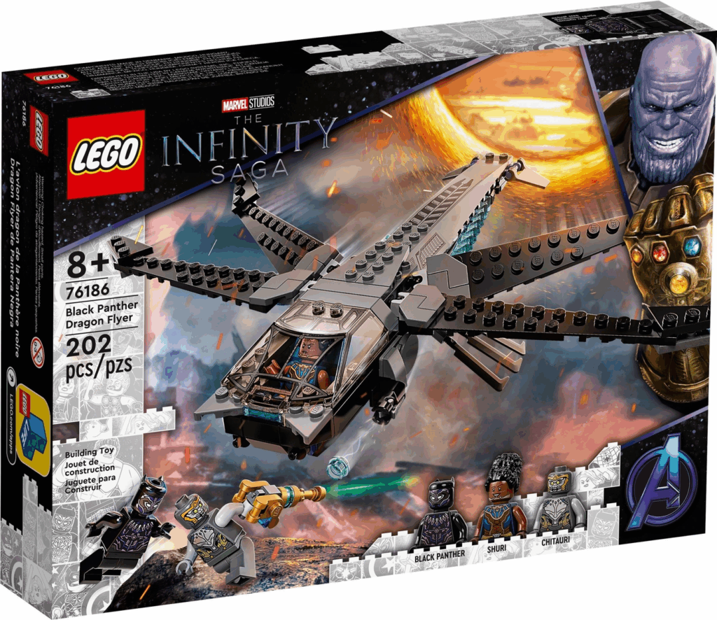 LEGO Marvel Super Heroes 76186 Black Panthers Libelle
