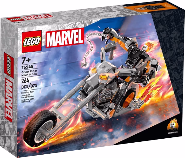 LEGO Marvel Super Heroes 76245 Ghost Rider mit Mech & Bike
