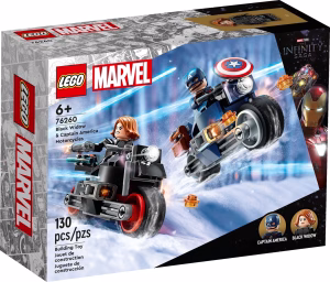 LEGO Marvel Super Heroes 76260 Black Widows & Captain Americas Motorräder