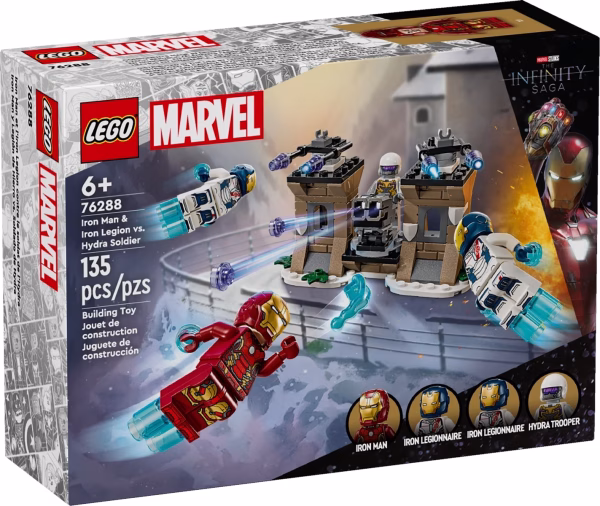 LEGO Marvel Super Heroes 76288 Iron Man & Iron Legion vs. HYDRA-Soldat