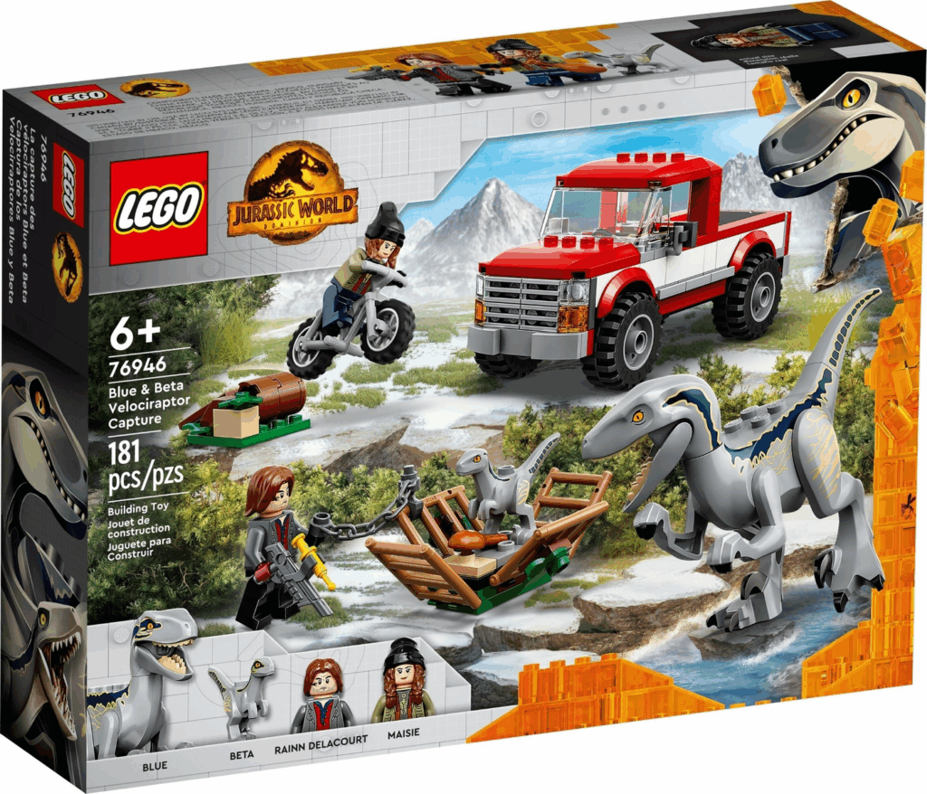 LEGO Jurassic World 76946 Blue & Beta in der Velociraptor-Falle