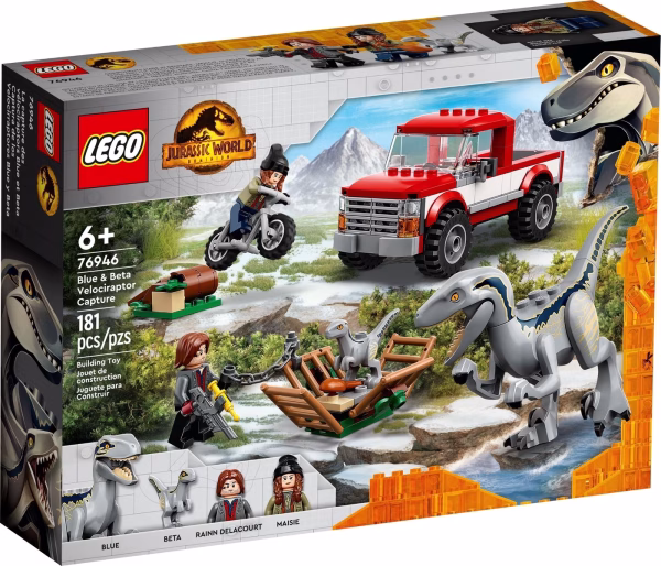 LEGO Jurassic World 76946 Blue & Beta in der Velociraptor-Falle