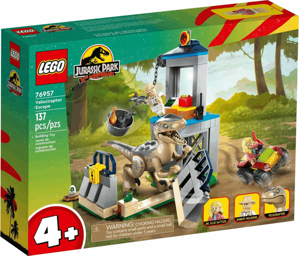 LEGO Jurassic World 76957 Flucht des Velociraptors