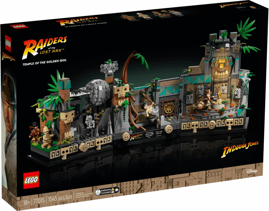 LEGO Indiana Jones 77015 Tempel des goldenen Götzen