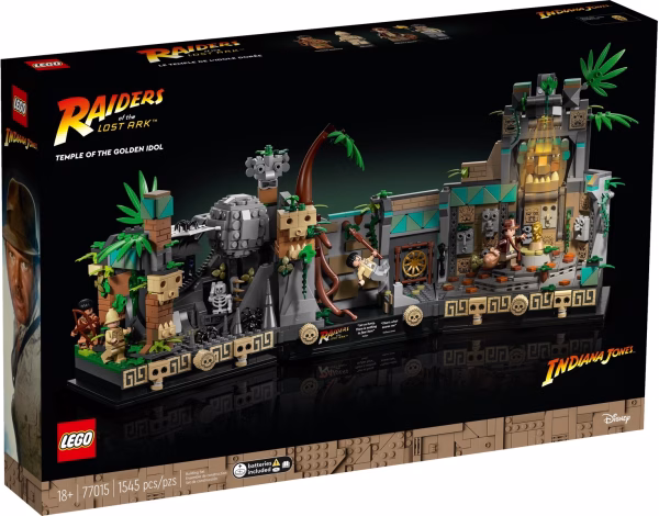 LEGO Indiana Jones 77015 Tempel des goldenen Götzen