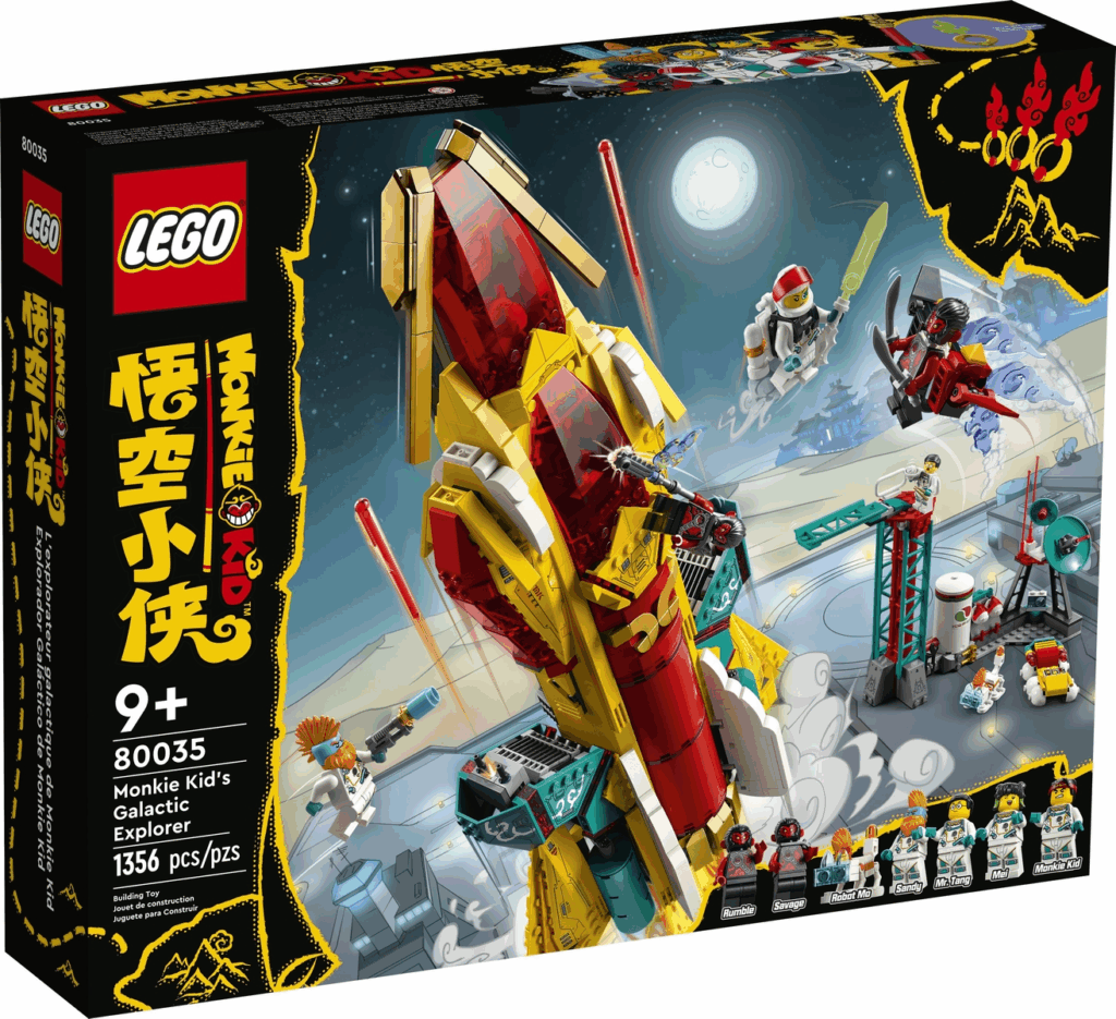 LEGO Monkie Kid 80035 Monkie Kids™ Entdeckerraumschiff