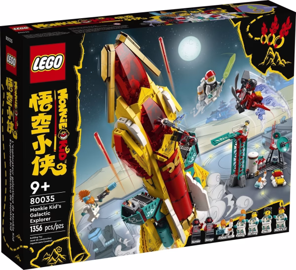 LEGO Monkie Kid 80035 Monkie Kids™ Entdeckerraumschiff