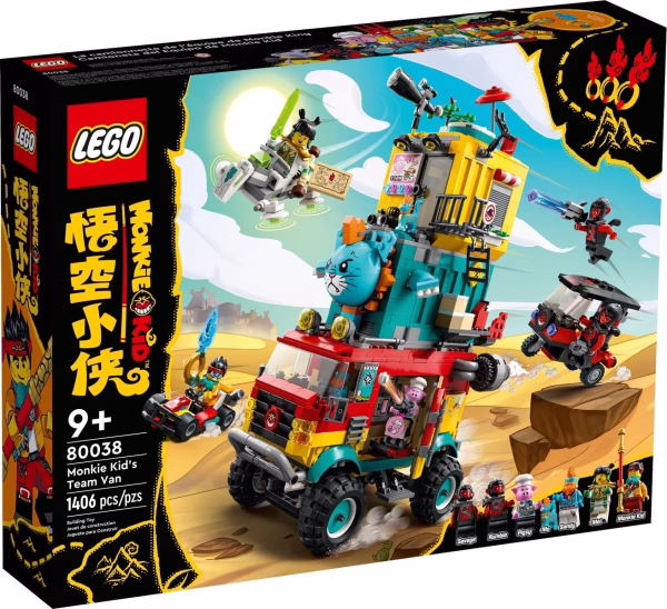 LEGO Monkie Kid 80038 Monkie Kids Teamtransporter
