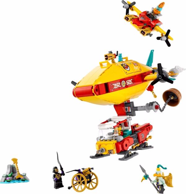 LEGO Monkie Kid 80046 Monkie Kids Wolkenschiff – Bild 2