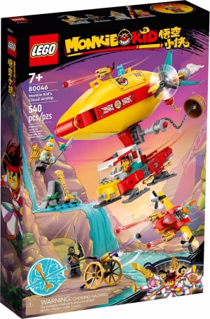 LEGO Monkie Kid 80046 Monkie Kids Wolkenschiff